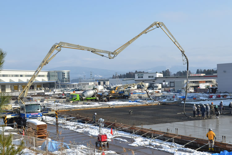 コンクリート圧送